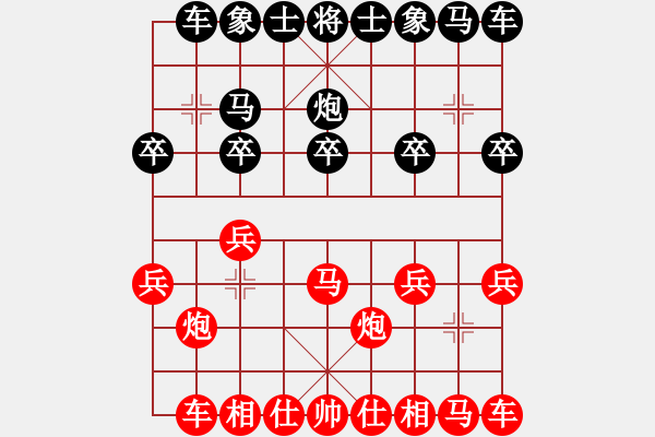 象棋棋譜圖片：神龍大俠(9級)-負-遙控他人下(9級) - 步數(shù)：10 