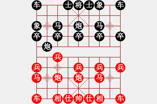 象棋棋譜圖片：橫才俊儒[紅] -VS- 隨緣[黑]特級大師對局 - 步數(shù)：10 