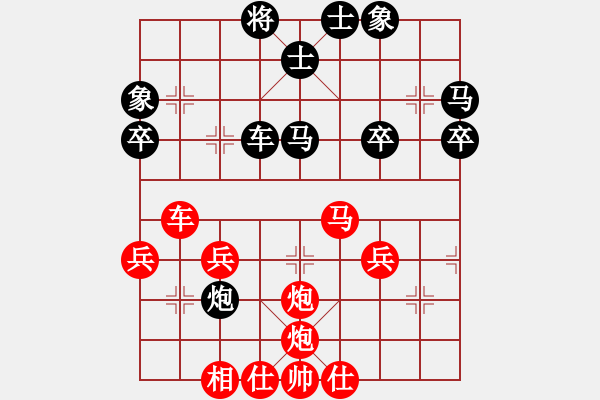 象棋棋譜圖片：弈林颶風(3段)-勝-chinjin(7段) - 步數(shù)：40 