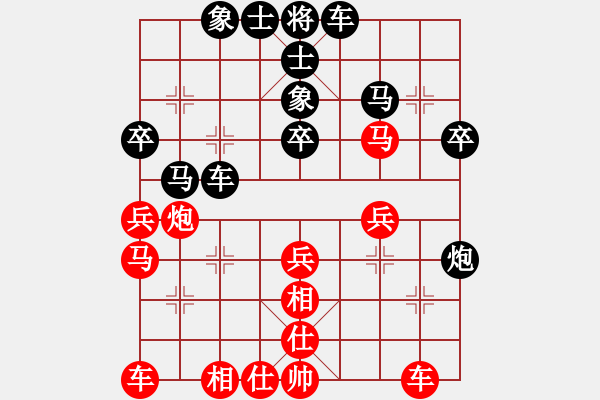 象棋棋譜圖片：金蘋(píng)果(9段)-勝-貳核旋風(fēng)(月將) - 步數(shù)：30 