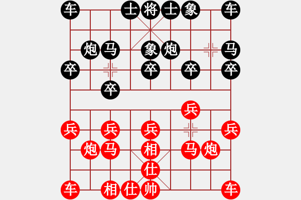 象棋棋譜圖片：大兔子先負(fù)奎文小卒 - 步數(shù)：10 