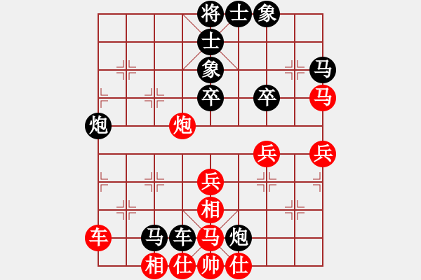 象棋棋譜圖片：大兔子先負(fù)奎文小卒 - 步數(shù)：54 