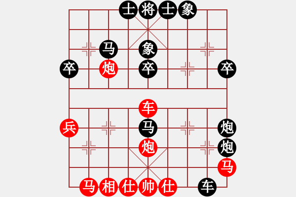 象棋棋譜圖片：飛仙棋仙子(5段)-負(fù)-聚賢莊幫主(2段) - 步數(shù)：40 