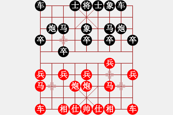 象棋棋譜圖片：隗濤 和 付子豪 4.7房山周賽 - 步數(shù)：10 