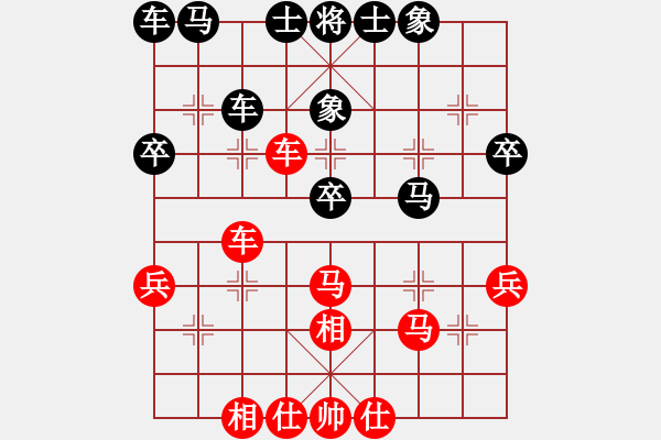 象棋棋譜圖片：dividluo(9段)-負(fù)-dnxqo(9段) - 步數(shù)：36 