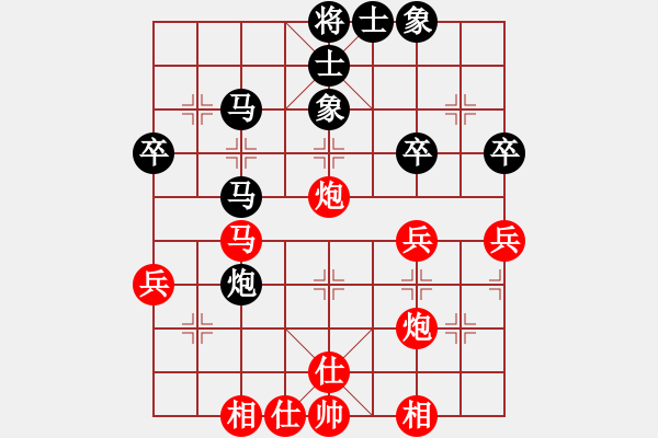 象棋棋譜圖片：1進(jìn)七兵緩開車 - 步數(shù)：43 