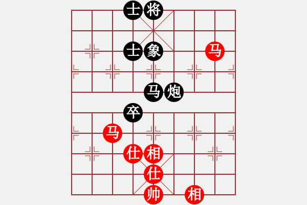 象棋棋谱图片：朱晓虎 先和 谢业枧 - 步数：170 