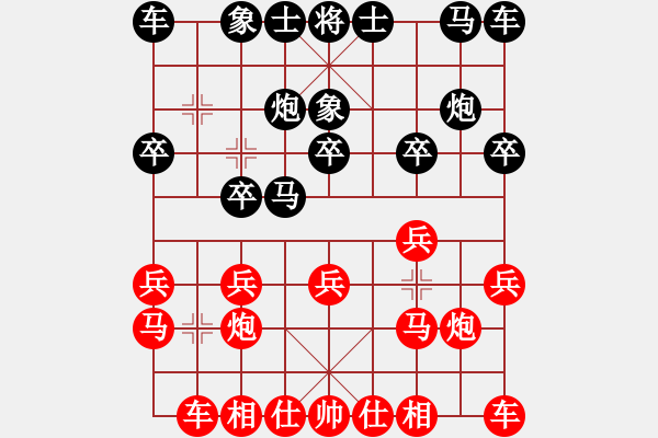 象棋棋譜圖片：博弈緣GG後乄帥℡[412911984] -VS- ゞ等待。灬ＹＪ[464191707] - 步數(shù)：10 