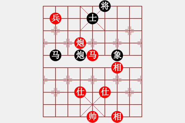 象棋棋譜圖片：棋局-2ak c1232 - 步數(shù)：60 