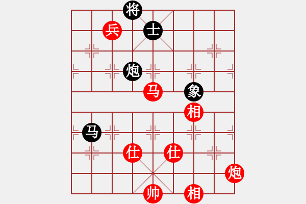 象棋棋譜圖片：棋局-2ak c1232 - 步數(shù)：70 