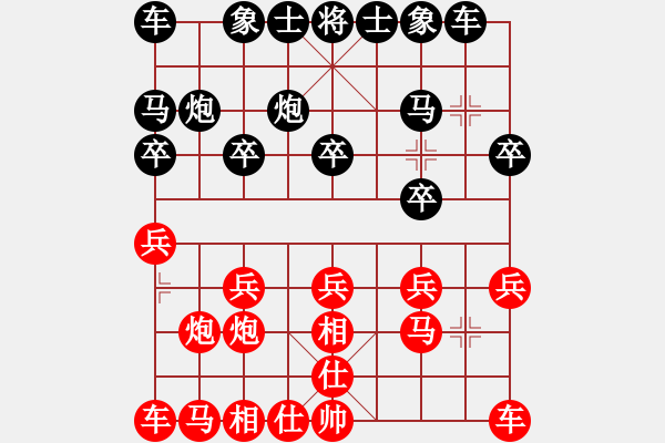 象棋棋譜圖片：愛中華之金鉤炮專輯《27》先勝游客6-3 - 步數(shù)：10 