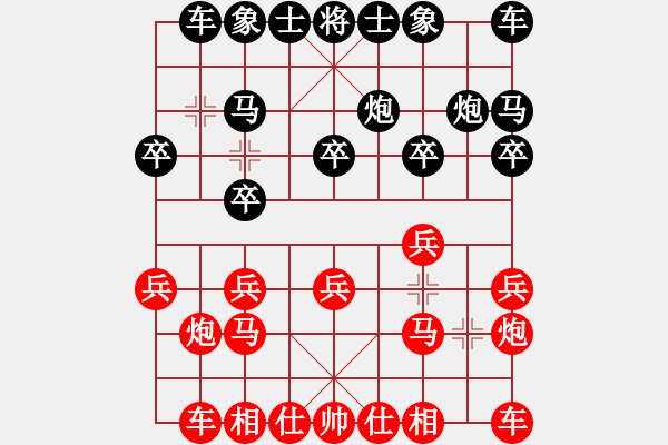 象棋棋譜圖片：晉江隊(duì) 林志懷 和 深滬隊(duì) 陳清潑 - 步數(shù)：10 