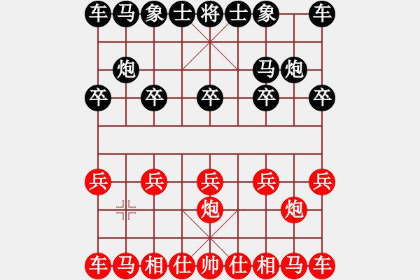 象棋棋譜圖片：一樣 - 步數(shù)：2 