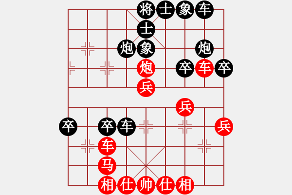 象棋棋譜圖片：2006年弈天聯(lián)賽熱身賽：第三輪傲天刀(5f)-勝-不游泳的魚(電神) - 步數(shù)：40 