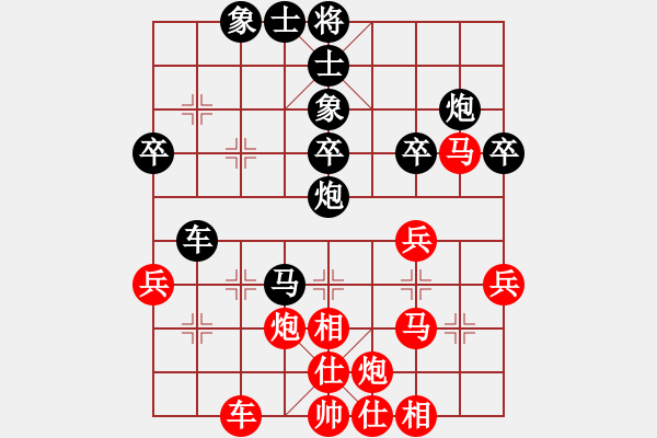 象棋棋譜圖片：bbboy002（業(yè)6-2）先勝 小張（業(yè)6-2） - 步數(shù)：40 