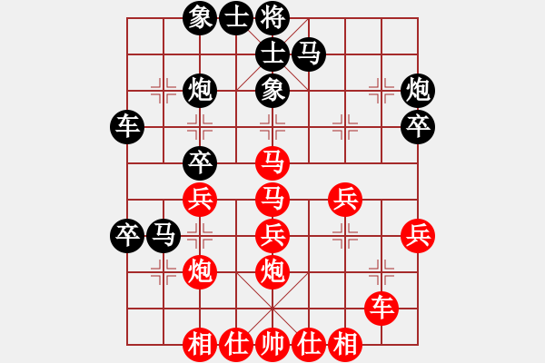 象棋棋譜圖片：重要抵抗-負(fù)-旋風(fēng)測(cè)試三(北斗) - 步數(shù)：40 