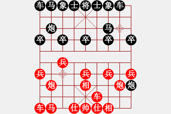 象棋棋譜圖片：紅勝_中國象棋-雷電模擬器_BUGCHESS_AVX2_63步_20240206095834117.xqf - 步數(shù)：10 