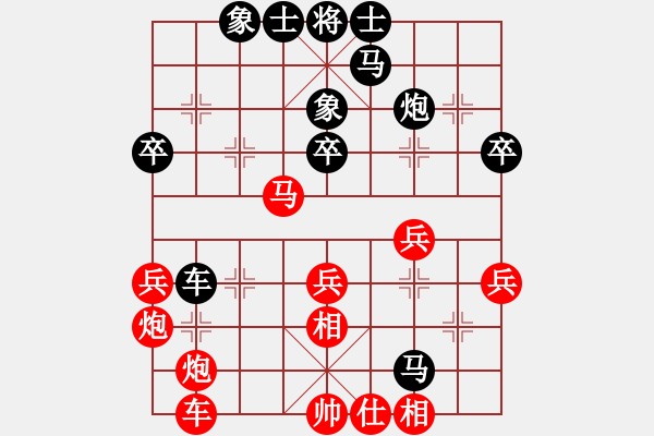 象棋棋譜圖片：奕童(9段)-負(fù)-醉棋哥(2段) - 步數(shù)：40 