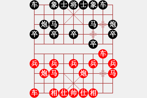 象棋棋譜圖片：jinjin[1251685312] -VS- 黃培祿[748756530] - 步數(shù)：10 