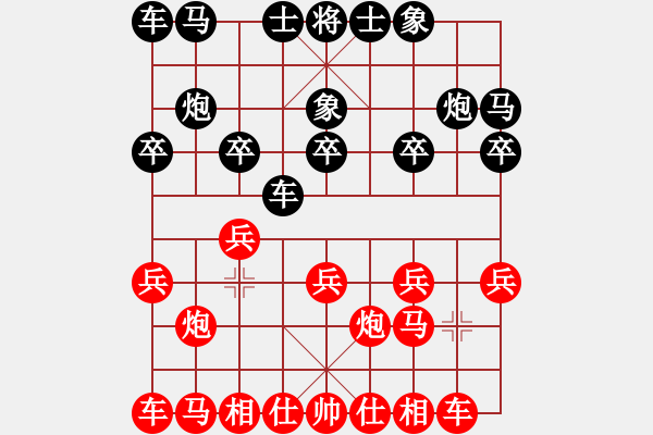 象棋棋譜圖片：夢(mèng)入神機(jī)庫(kù)(9星)-和-盜譜筆記(9星) - 步數(shù)：10 