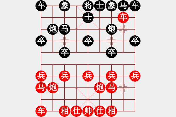 象棋棋譜圖片：xianjie(9星)-勝-海下天(9星) - 步數(shù)：10 