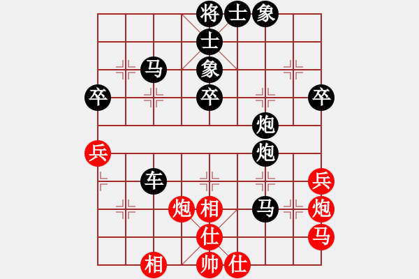 象棋棋譜圖片：松林印務(wù)[紅] -VS- 負(fù)分太后 魚(yú)[黑](4) - 步數(shù)：50 