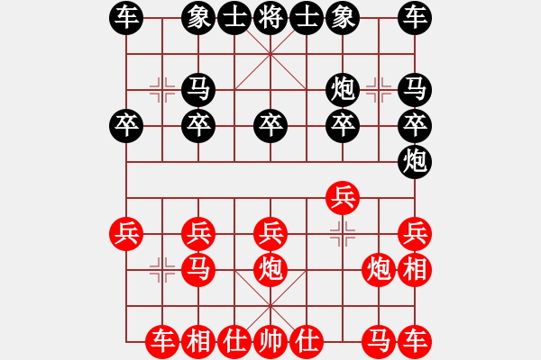 象棋棋譜圖片：四面楚哥[804109633] -VS- 清心雅者[986831613] - 步數(shù)：10 