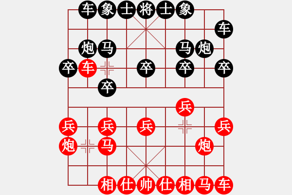 象棋棋譜圖片：2021.2.28.25二包先勝豫大濤起馬局 - 步數(shù)：10 