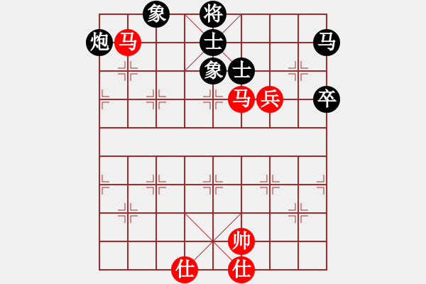 象棋棋譜圖片：帥帥習(xí)弈(6段)-負(fù)-濰衛(wèi)校甄(7段) - 步數(shù)：100 