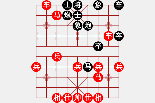 象棋棋譜圖片：bbboy002(2舵)-勝-小金龜(3舵) - 步數(shù)：40 