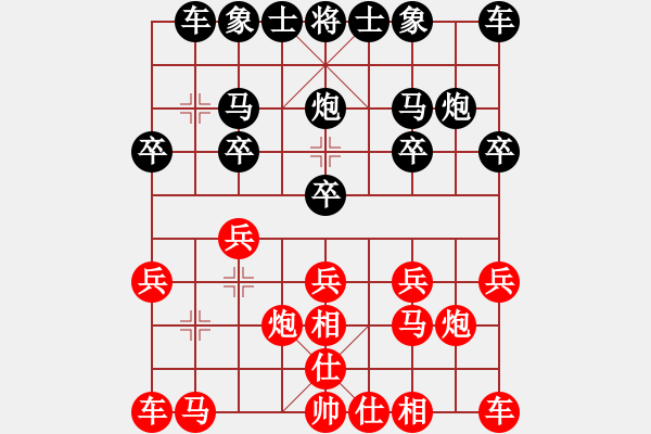 象棋棋譜圖片：悟入棋途 先負(fù) 玄機(jī)逸士 - 步數(shù)：10 