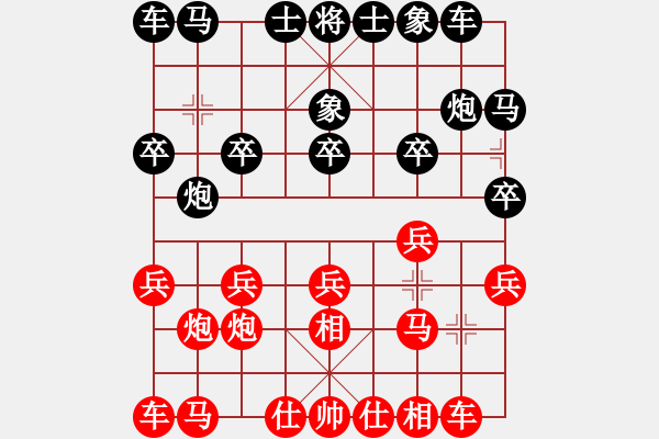 象棋棋譜圖片：隨風(fēng)潛入夜(9段)-勝-江城老棋迷(4段) - 步數(shù)：10 