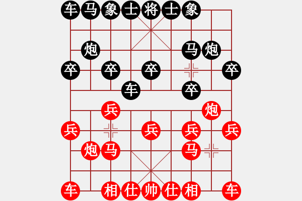 象棋棋譜圖片：翩翩蝴蝶[1486212078] 負(fù) 天府快刀 - 步數(shù)：10 