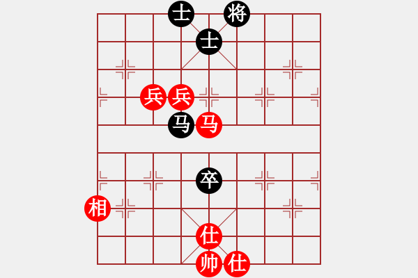 象棋棋譜圖片：qinyiqiang 和 沉默的大多數(shù) - 步數(shù)：100 