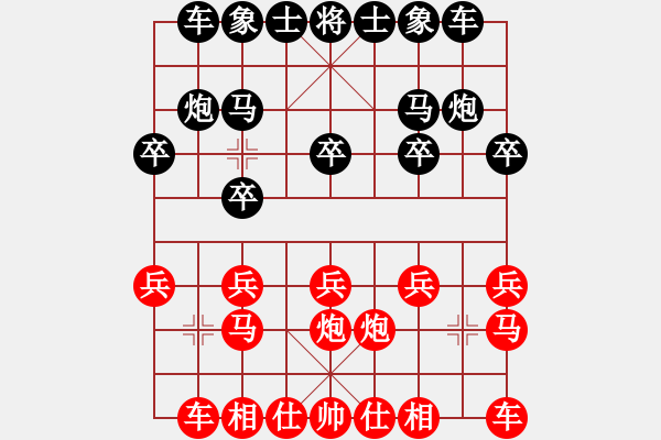 象棋棋谱图片：第十二轮 重庆许文学先和重庆路 耿 - 步数：10 