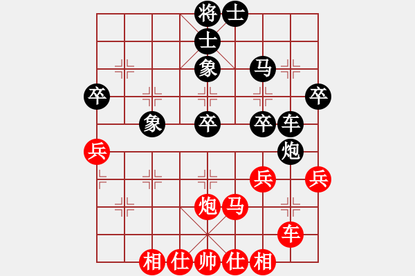 象棋棋譜圖片：2006年迪瀾杯弈天聯(lián)賽第三輪：銀河星暴(2段)-勝-老北京(9段) - 步數(shù)：50 