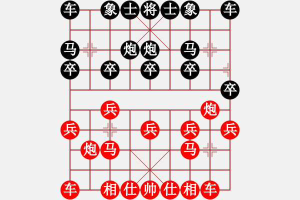 象棋棋譜圖片：刀霸(1段)-負-蔥頭(1段) - 步數(shù)：10 