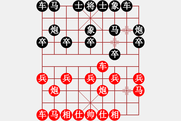 象棋棋譜圖片：福金負(fù)環(huán)環(huán)3.pgn我是菜菜我怕誰系列之九 - 步數(shù)：10 