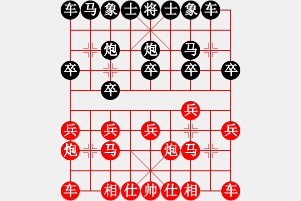 象棋棋譜圖片：任剛VS張桐 - 步數(shù)：10 