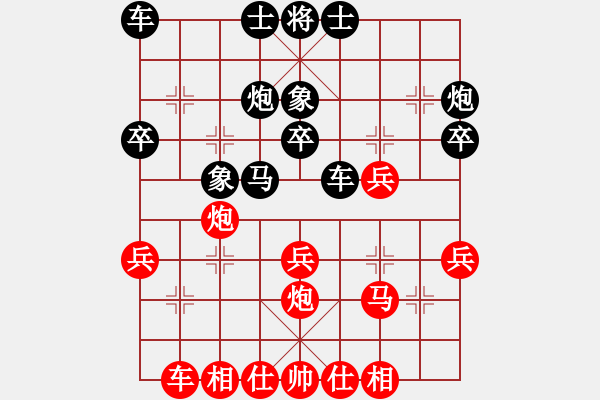 象棋棋譜圖片：bbboy002(4r)-勝-李詩百(6級) - 步數(shù)：30 