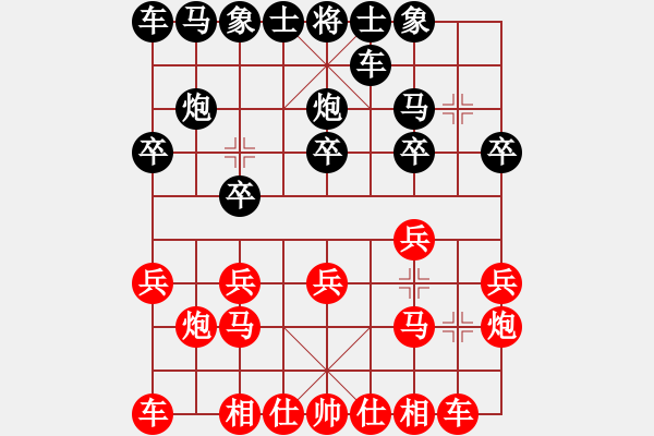 象棋棋譜圖片：玄機(jī)逸士 先勝 獅陀尊者 - 步數(shù)：10 