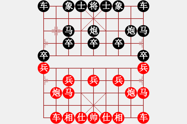 象棋棋譜圖片：北京賽區(qū)：快刀阿飛 VS 切磋棋藝 - 步數(shù)：10 