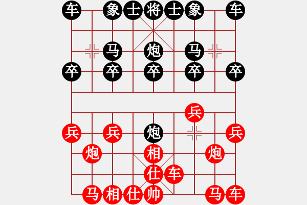 象棋棋譜圖片：雙車(chē)錯(cuò) - 步數(shù)：10 