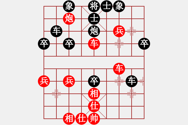 象棋棋譜圖片：雙車(chē)錯(cuò) - 步數(shù)：40 