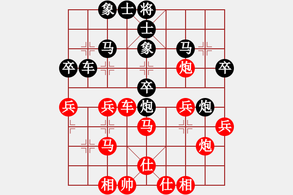 象棋棋譜圖片：正陽楊黎明(3段)-負(fù)-yujiaozil(5段) - 步數(shù)：40 