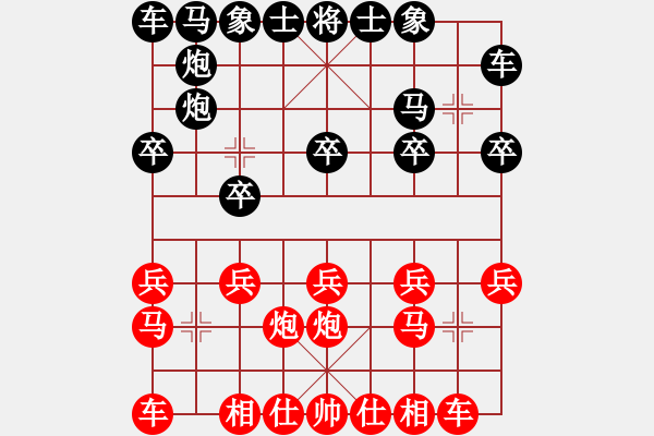 象棋棋譜圖片：金庸一品堂棋社 遼寧凱旋馬振疆 先勝 三國馬來貂蟬 - 步數(shù)：10 