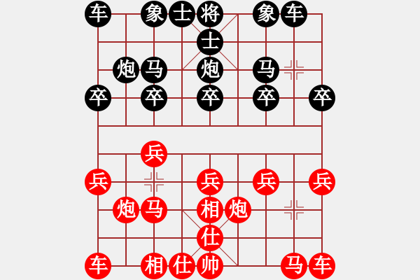 象棋棋譜圖片：第06輪 第14臺 天津市 潘奕辰 先勝 威海市 譚永亮 - 步數(shù)：10 