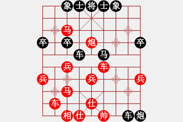 象棋棋譜圖片：春天好(8星)-勝-天天求敗(9星) - 步數(shù)：40 