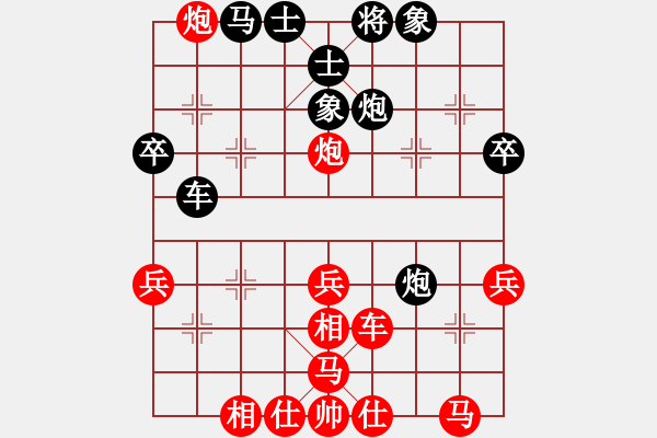 象棋棋譜圖片：山雞(7級(jí))-勝-不不敗(6級(jí)) - 步數(shù)：38 