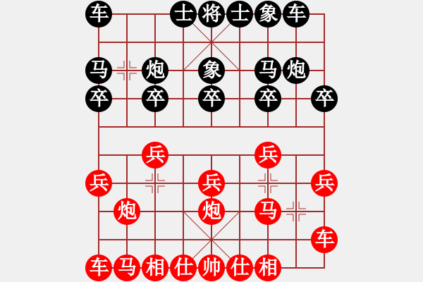 象棋棋譜圖片：西白虎(9段)-勝-晴靈雪兒(9段) - 步數(shù)：10 